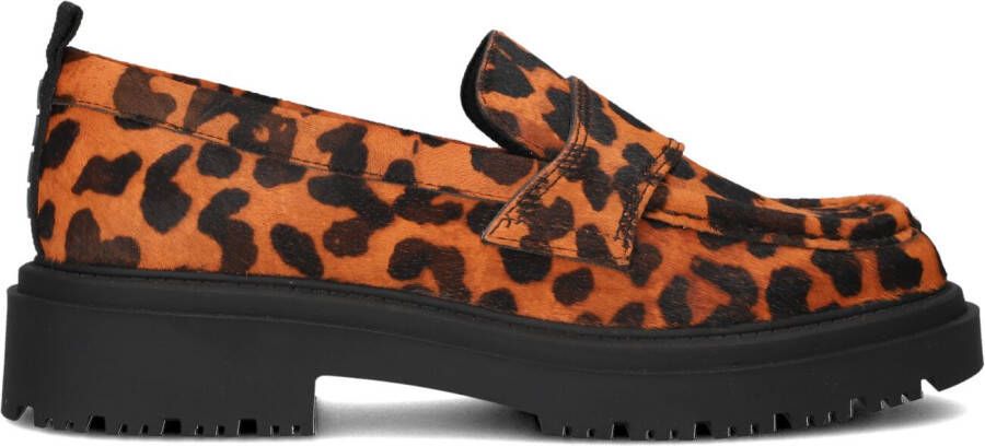 THE HOFF BRAND Loafers Dames 22428001 Maat: 40 Materiaal: Ponyhair Kleur: Oranje