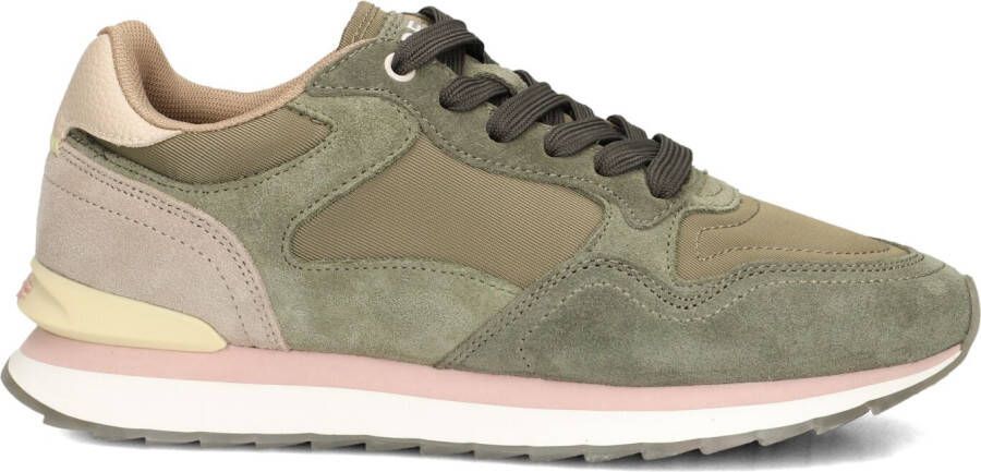 THE HOFF BRAND Sneakers Dames Los Angeles Maat: 38 Materiaal: Suède Kleur: Groen - Foto 5