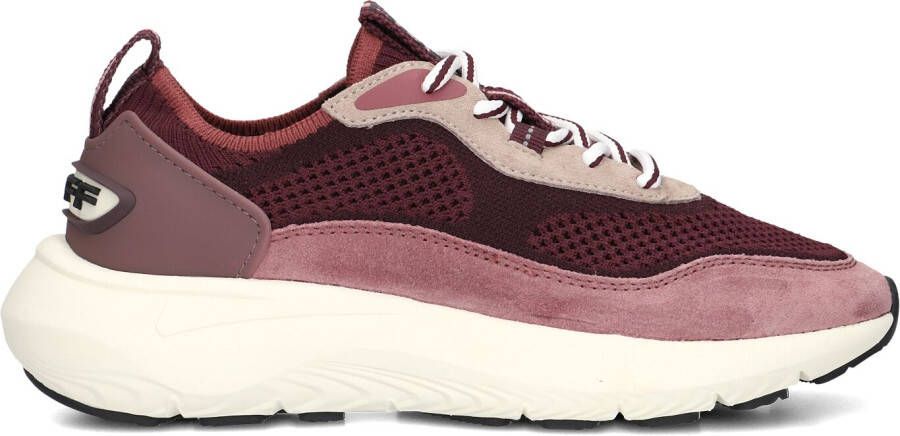 THE HOFF BRAND Lage Sneakers Dames Traveler Maat: 36 Materiaal: Suède Kleur: Paars - Foto 4