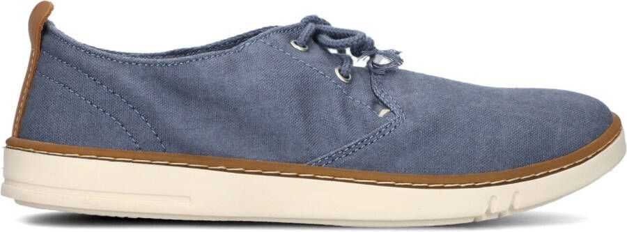 TIMBERLAND Instappers Heren Hookset Low Lace Up Maat: 43 Materiaal: Canvas Kleur: Blauw