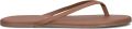 TKEES Teenslippers Dames Foundations Matte Leer Bruin - Bruin