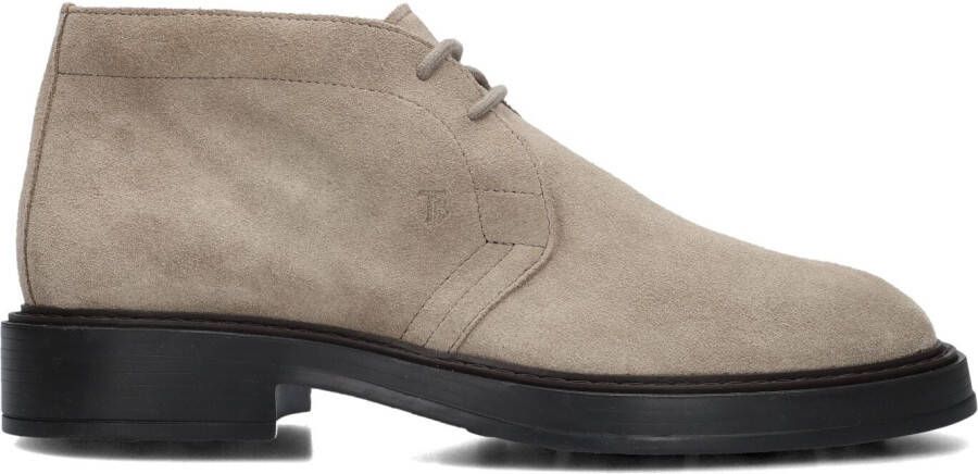 TOD&apos;S Boots Heren Xxm61k00d80 Maat: 46 Materiaal: Suède Kleur: Grijs - Foto 2
