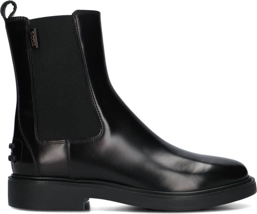 TOD&apos;S Chelsea Boots Dames Xxw20l0iq40 Maat: 38 Materiaal: Leer Kleur: Zwart
