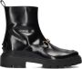TOD&apos;S Enkelboots Dames Xxw08j0is50 Maat: 37 Materiaal: Leer Kleur: Zwart - Thumbnail 1
