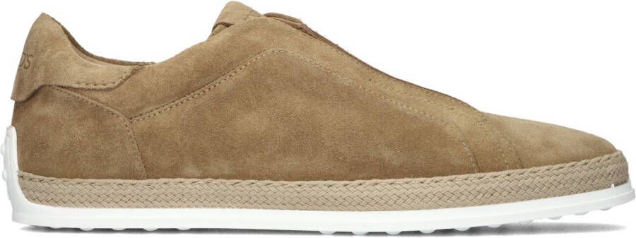 TOD&apos;S Instappers Heren Xxm0tv0t200 Maat: 39 Materiaal: Suède Kleur: Camel
