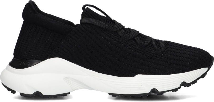 TOD&apos;S Lage Sneakers Dames Sport. Run 54c Calzino Allacciata Maat: 39 Materiaal: Mesh Kleur: Zwart