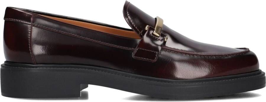 TOD&apos;S Loafers Dames Xxw20l0jo70sha Maat: 38 5 Materiaal: Leer Kleur: Rood