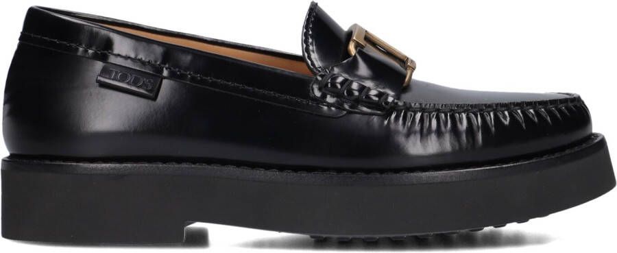 TOD&apos;S Loafers Dames Xxw54k0hn90sha Maat: 38 Materiaal: Leer Kleur: Zwart
