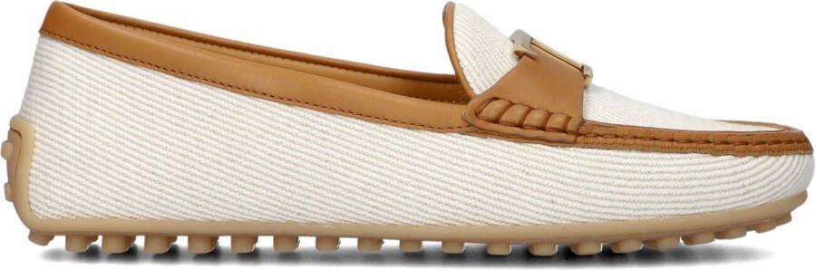 TOD&apos;S Mocassins Dames Gomma 10l Mocassino Maat: 42 Materiaal: Textiel Kleur: Creme