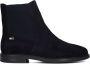 TOMMY HILFIGER Chelsea Boots Dames Flag Low Chelsea Maat: 36 Materiaal: Suède Kleur: Blauw - Thumbnail 4