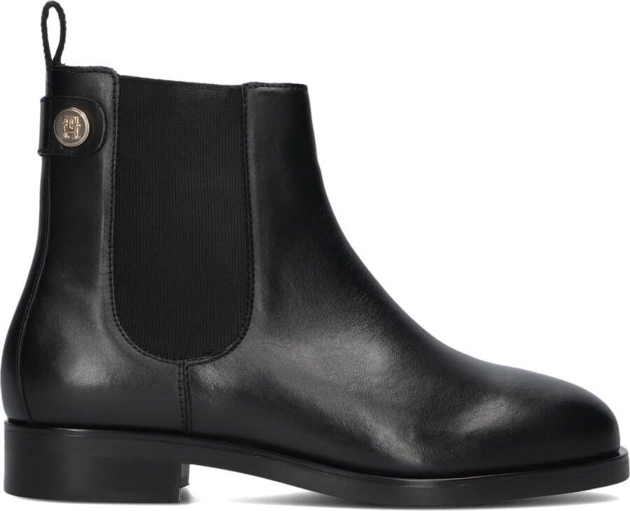 TOMMY HILFIGER Chelsea Boots Dames Th Stud Maat: 40 Materiaal: Leer Kleur: Zwart - Foto 3