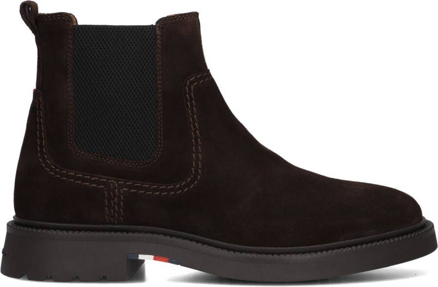 TOMMY HILFIGER Chelsea Boots Heren Hilfiger Comfort Chelsea Maat: 46 Materiaal: Suède Kleur: Bruin - Foto 7