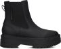 TOMMY HILFIGER Enkelboots Dames Rubberrised Chelsea Maat: 37 Materiaal: Rubber Kleur: Zwart - Thumbnail 3