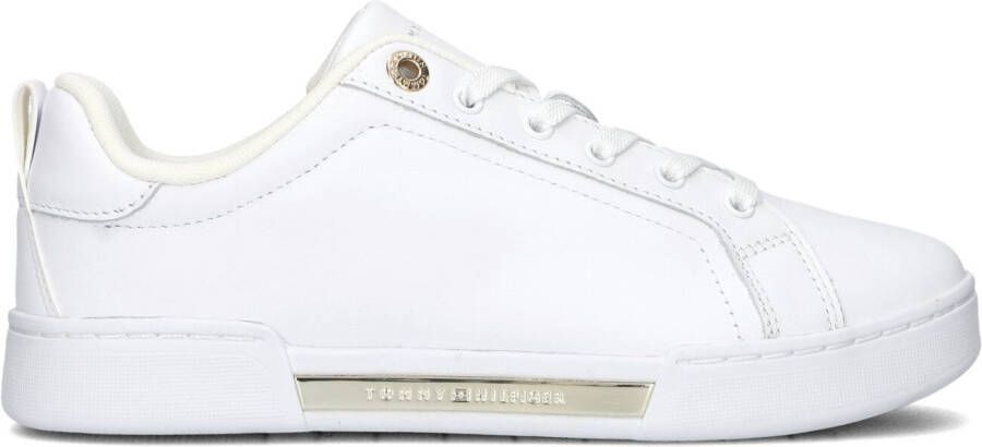 Tommy Hilfiger Plateausneakers CHIQUE COURT SNEAKER Vrijetijdsschoen lage schoen veterschoen logo applicatie op het plateau - Foto 10