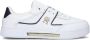 TOMMY HILFIGER Lage Sneakers Dames Th Prep Court Maat: 36 Materiaal: Leer Kleur: Wit - Thumbnail 4