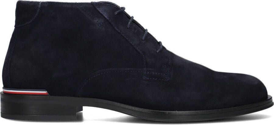 TOMMY HILFIGER Nette Schoenen Heren Core Rwb Hilfiger Boot Maat: 44 Materiaal: Suède Kleur: Blauw - Foto 3