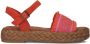 TOMS Dames Abby Maat: 41 Materiaal: Textiel Kleur: Rood - Thumbnail 2