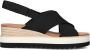 TOMS Dames Diana Crossover Maat: 36 Materiaal: Textiel Kleur: Zwart - Thumbnail 2