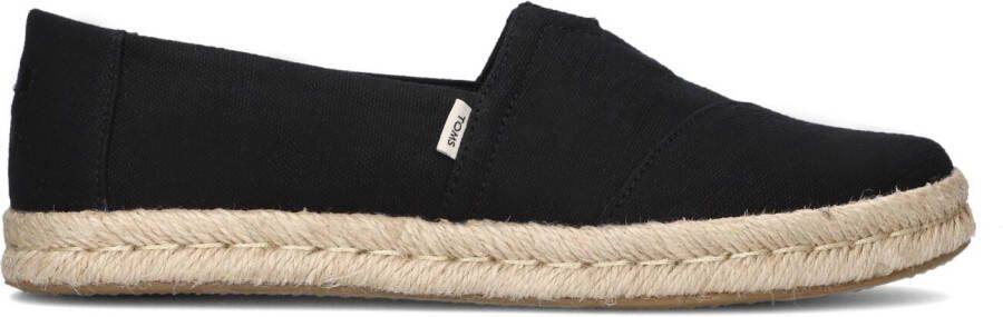 TOMS Espadrilles Dames Alpargata Rope 2.0 Maat: 38 Materiaal: Canvas Kleur: Zwart - Foto 3