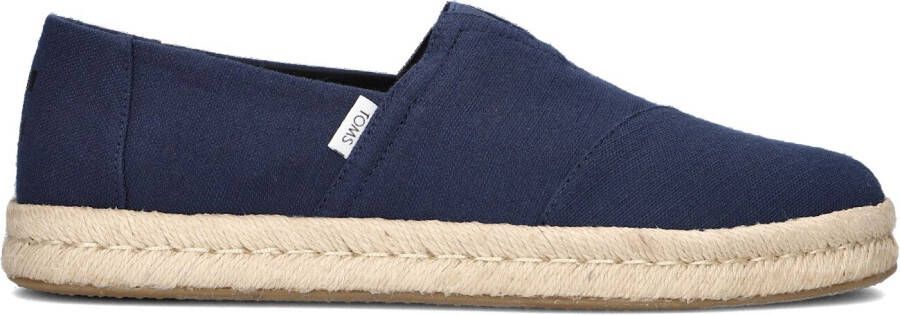 TOMS Instappers Heren Alp Rope 2.0 Maat: 45 Materiaal: Canvas Kleur: Blauw