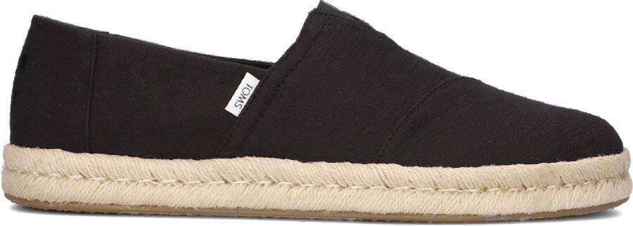TOMS Instappers Heren Alp Rope 2.0 Maat: 45 Materiaal: Canvas Kleur: Zwart - Foto 8