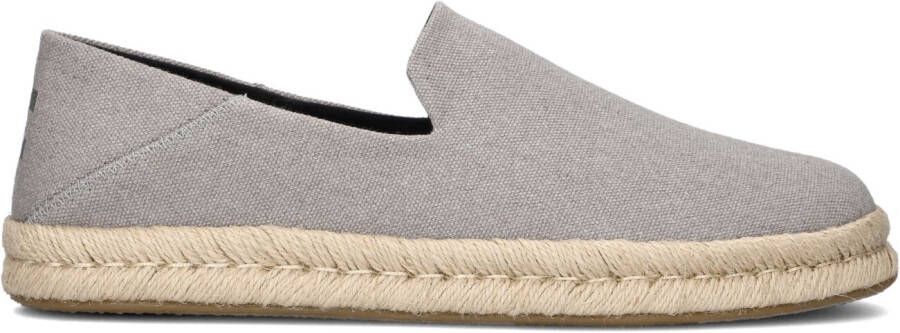 TOMS Instappers Heren Santiago Heren Maat: 40 5 Materiaal: Canvas Kleur: Grijs - Foto 4