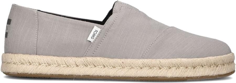 TOMS Instappers Heren Alp Rope 2.0 Maat: 46 Materiaal: Canvas Kleur: Grijs - Foto 3
