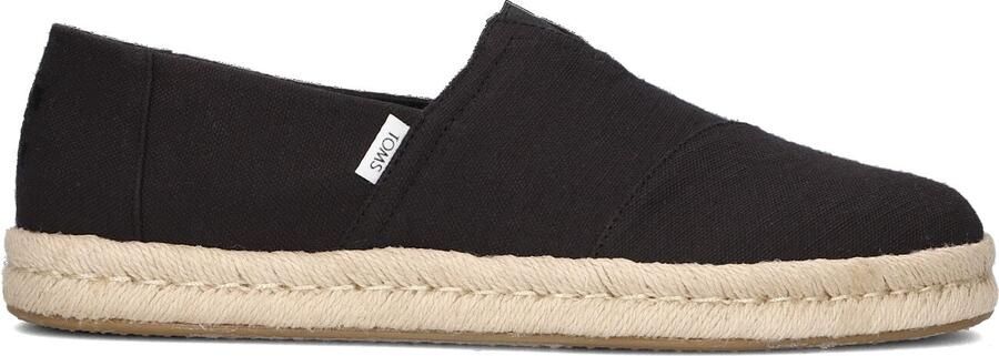 TOMS Instappers Heren Alp Rope 2.0 Maat: 47 5 Materiaal: Canvas Kleur: Zwart - Foto 8