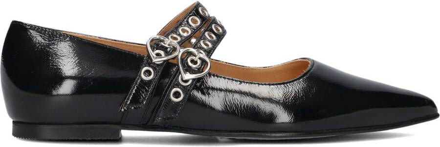 TORAL Ballerina Dames Coeur Maat: 38 Materiaal: Lakleer Kleur: Zwart - Foto 3