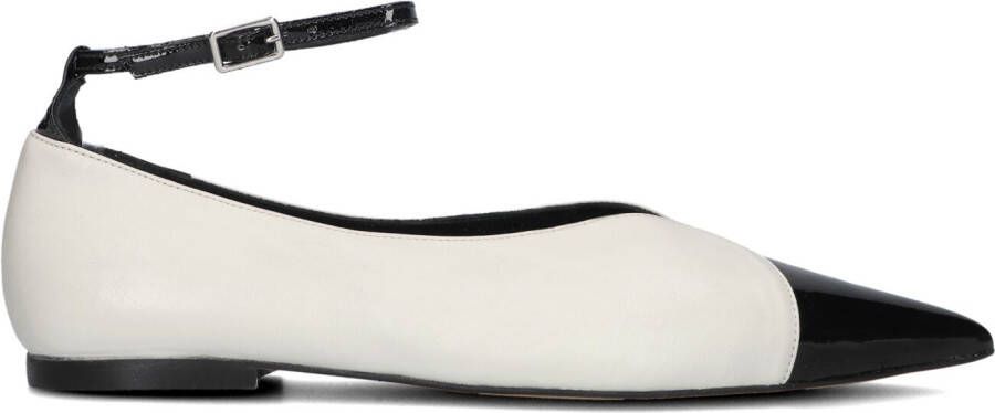 TORAL Ballerina Dames Cristelle Maat: 40 Materiaal: Leer Kleur: Wit