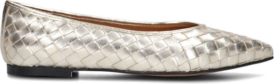 TORAL Ballerina Dames Magda Maat: 39 Materiaal: Leer Kleur: Goud