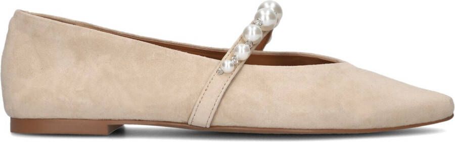 TORAL Ballerina Dames Perla Maat: 39 Materiaal: Suède Kleur: Beige