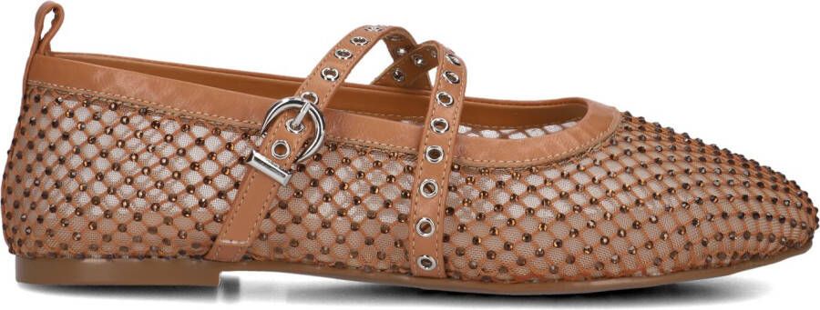 TORAL Ballerina Dames Vilma Maat: 40 Materiaal: Leer Kleur: Camel