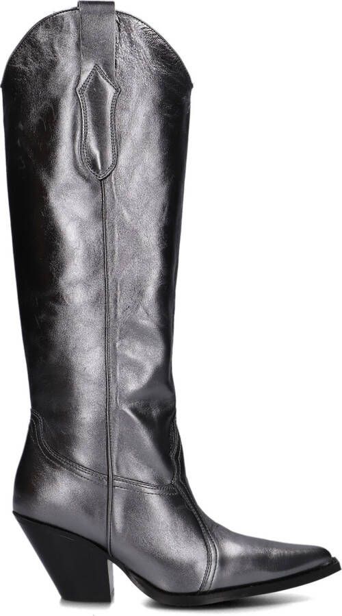 TORAL Cowboylaarzen Dames 12028 Maat: 38 Materiaal: Leer Kleur: Zilver
