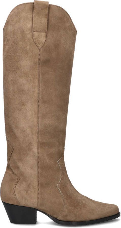 TORAL Cowboylaarzen Dames Indie Maat: 40 Materiaal: Suède Kleur: Taupe - Foto 2