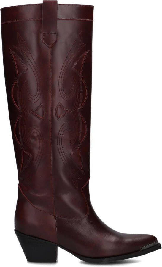 TORAL Cowboylaarzen Dames Miu Maat: 37 Materiaal: Leer Kleur: Rood