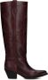 TORAL Cowboylaarzen Dames Miu Maat: 37 Materiaal: Leer Kleur: Rood - Thumbnail 2
