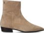 TORAL Enkellaarsjes Dames Belinda Maat: 38 Materiaal: Suède Kleur: Camel - Thumbnail 4