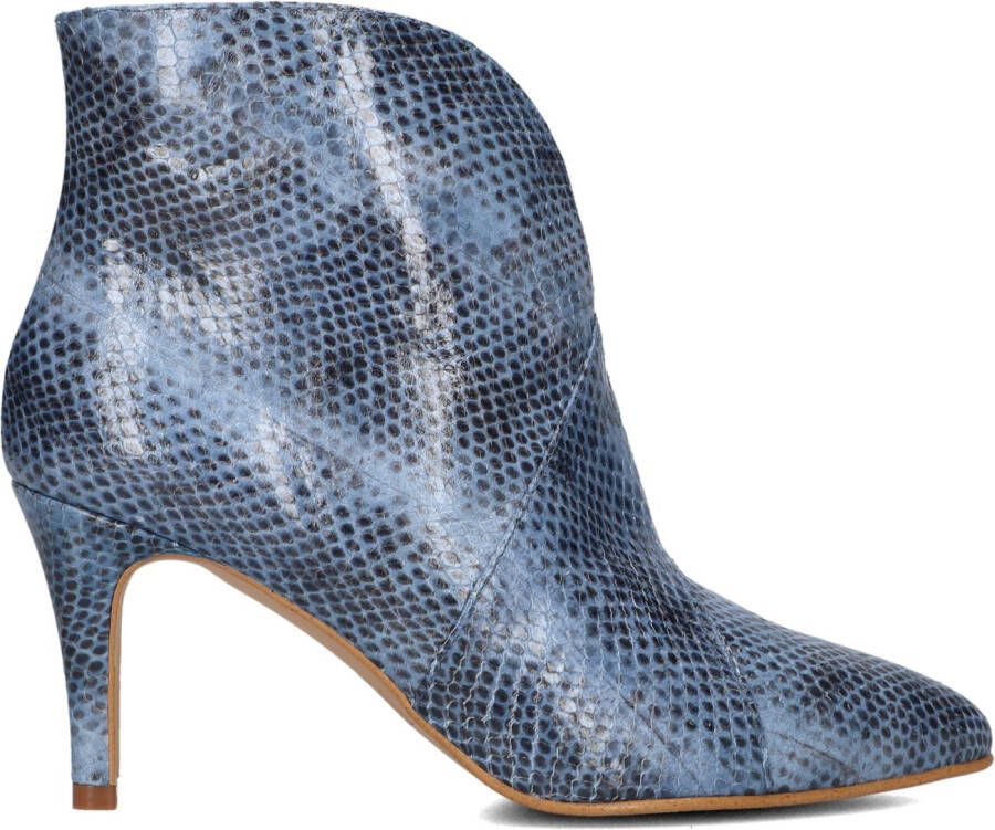TORAL Enkellaarsjes Dames 12804 Maat: 39 Materiaal: Leer Kleur: Blauw