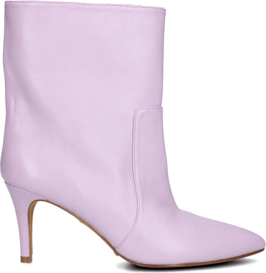 TORAL Enkellaarsjes Dames Aran Maat: 36 Materiaal: Leer Kleur: Lila