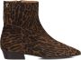 TORAL Enkellaarsjes Dames Belinda Maat: 36 Materiaal: Suède Kleur: Bruin - Thumbnail 3