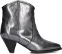 TORAL Enkellaarsjes Dames Cream Maat: 37 Materiaal: Leer Kleur: Zilver - Thumbnail 4