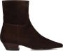 TORAL Enkellaarsjes Dames Irene Maat: 36 Materiaal: Suède Kleur: Bruin - Thumbnail 3