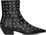 TORAL Enkellaarsjes Dames Irene Punk Maat: 40 Materiaal: Leer Kleur: Zwart - Thumbnail 3