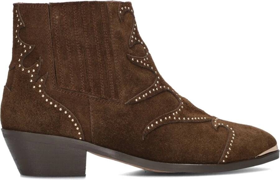 TORAL Enkellaarsjes Dames Sonia Maat: 37 Materiaal: Suède Kleur: Bruin - Foto 4