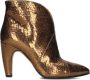 TORAL Enkellaarsjes Dames Chiara Maat: 35 Materiaal: Leer Kleur: Brons - Thumbnail 2