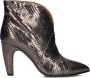 Toral Enkellaarsjes Dames Laarzen Damesschoenen Leer Slangenprint Chiara Lood - Thumbnail 2