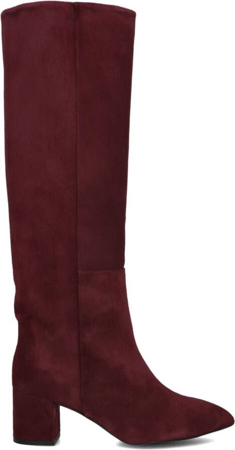 TORAL Hoge Laarzen Dames 12776 Maat: 37 Materiaal: Suède Kleur: Rood