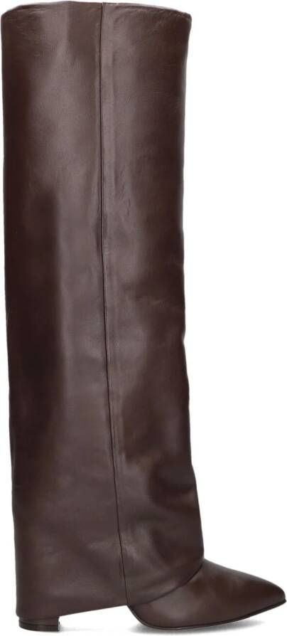TORAL Hoge Laarzen Dames Berta Maat: 37 Materiaal: Leer Kleur: Bruin