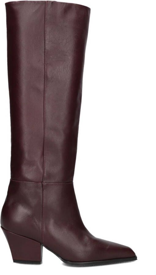 TORAL Hoge Laarzen Dames Dakota Maat: 40 Materiaal: Leer Kleur: Paars
